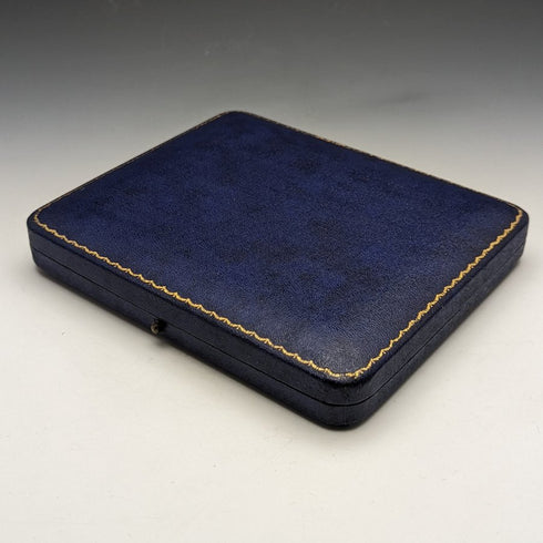 1937 年英國復古純銀(925 銀)6 茶匙和糖鏟套裝在 Case Mappin & Webb